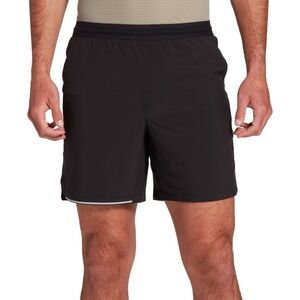 VRST Men's 7'' Enthusiast Run Shorts, XL, Black